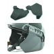 ACM Protective side covers for helmets - Black